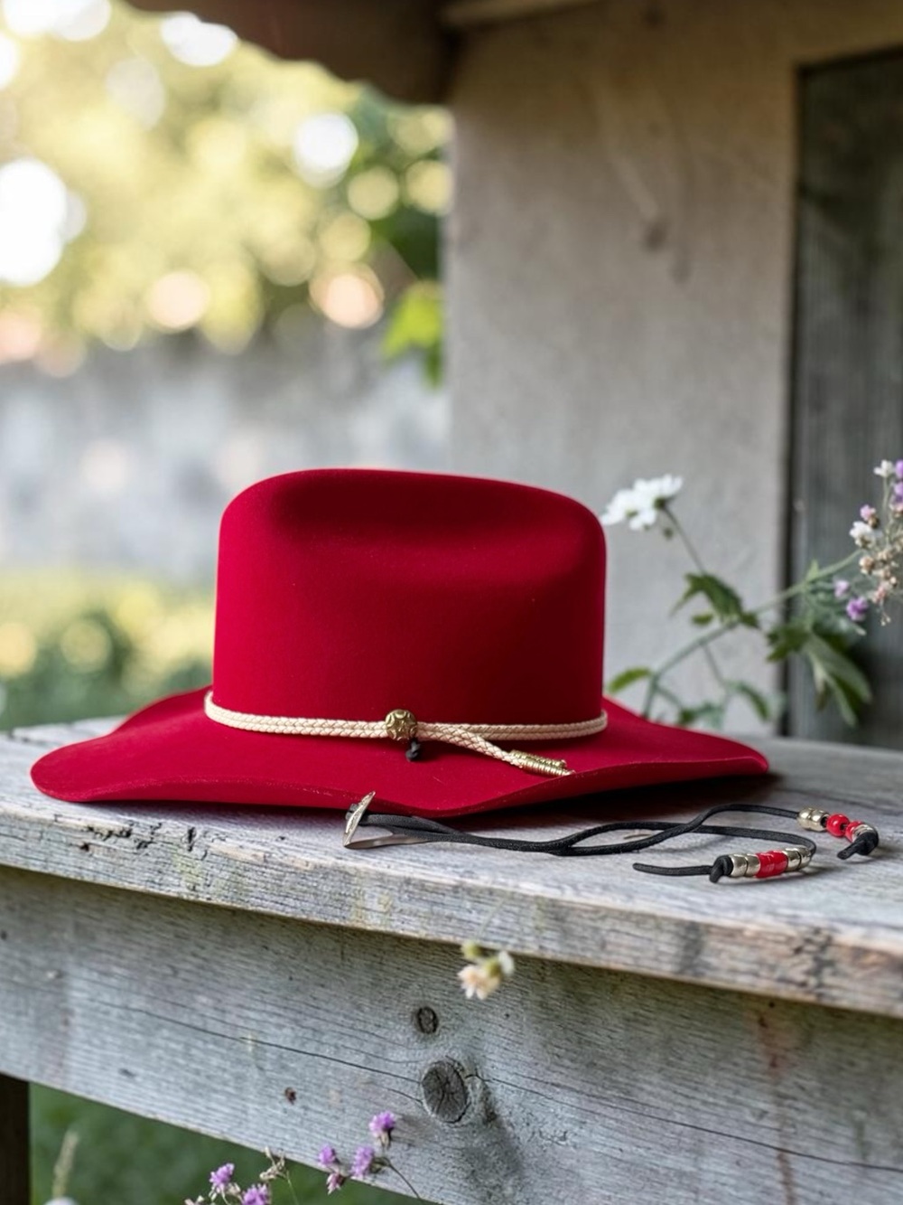 SHEPLERS Dynafelt Red Cowboy/Cowgirl Hat | NWT